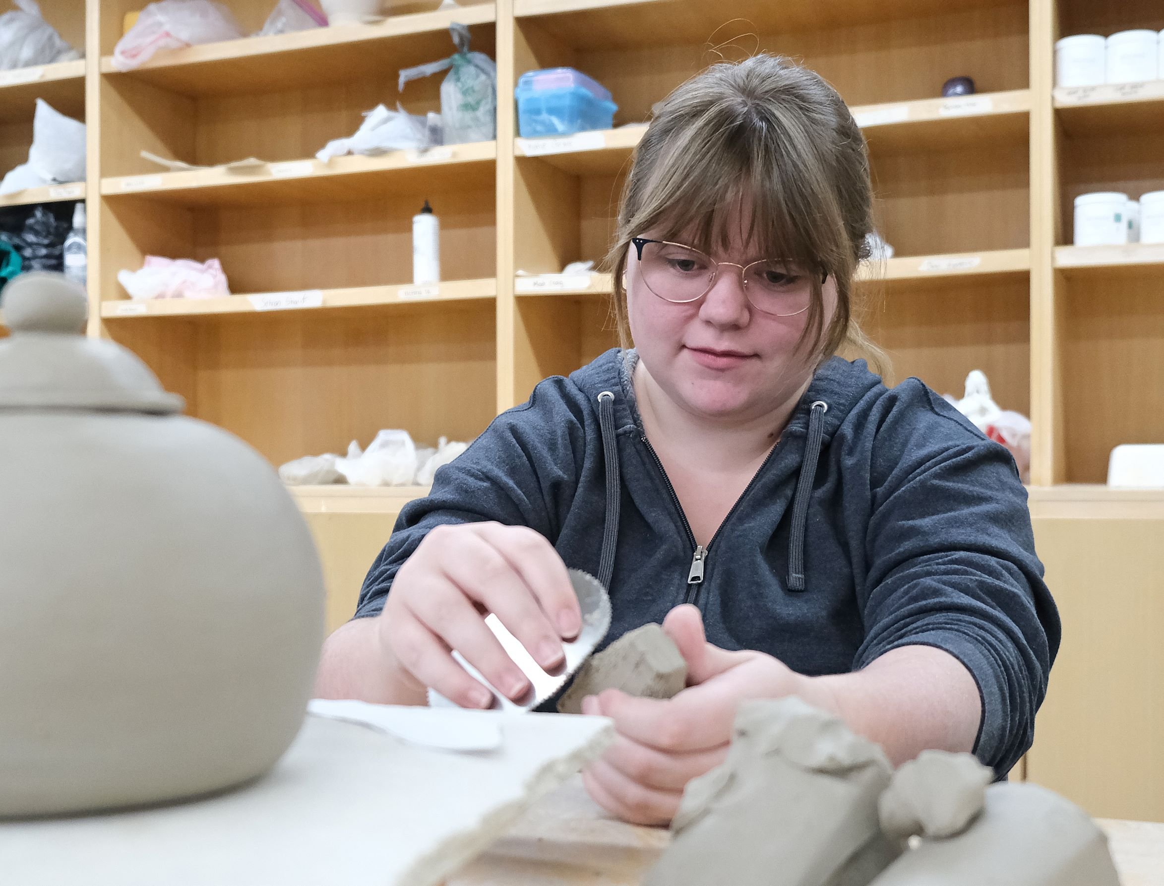 Around Campus Ceramics Teapots & More
