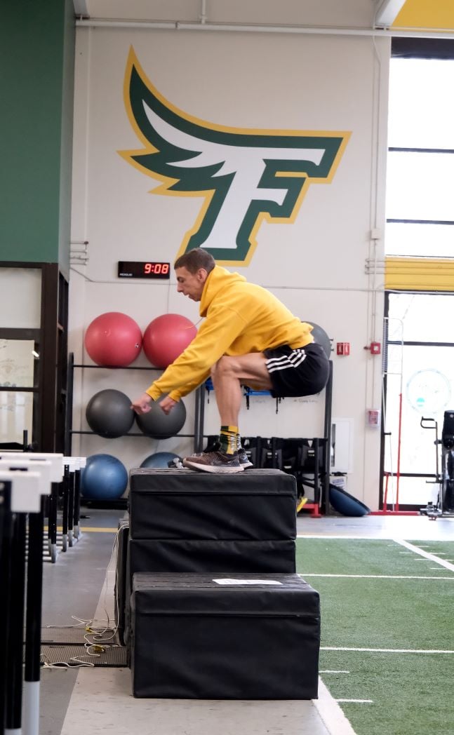Around Campus Morning Workout at Landry