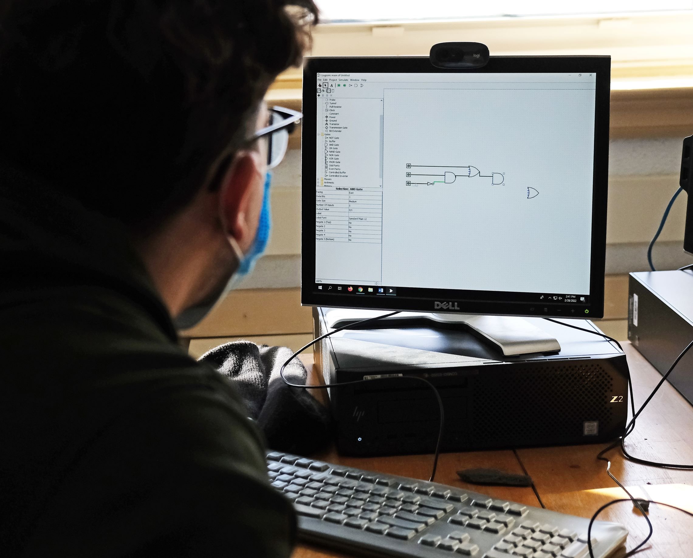 Around Campus - Digital Electronics Lab