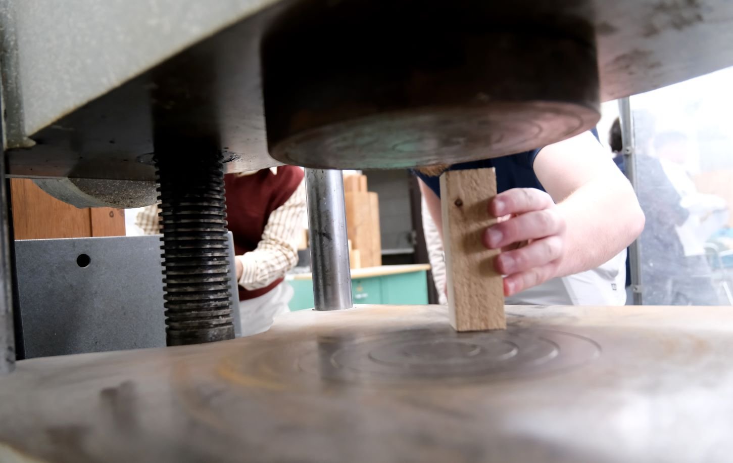 Material Testing Students Around Campus - Material Test & Quality Control