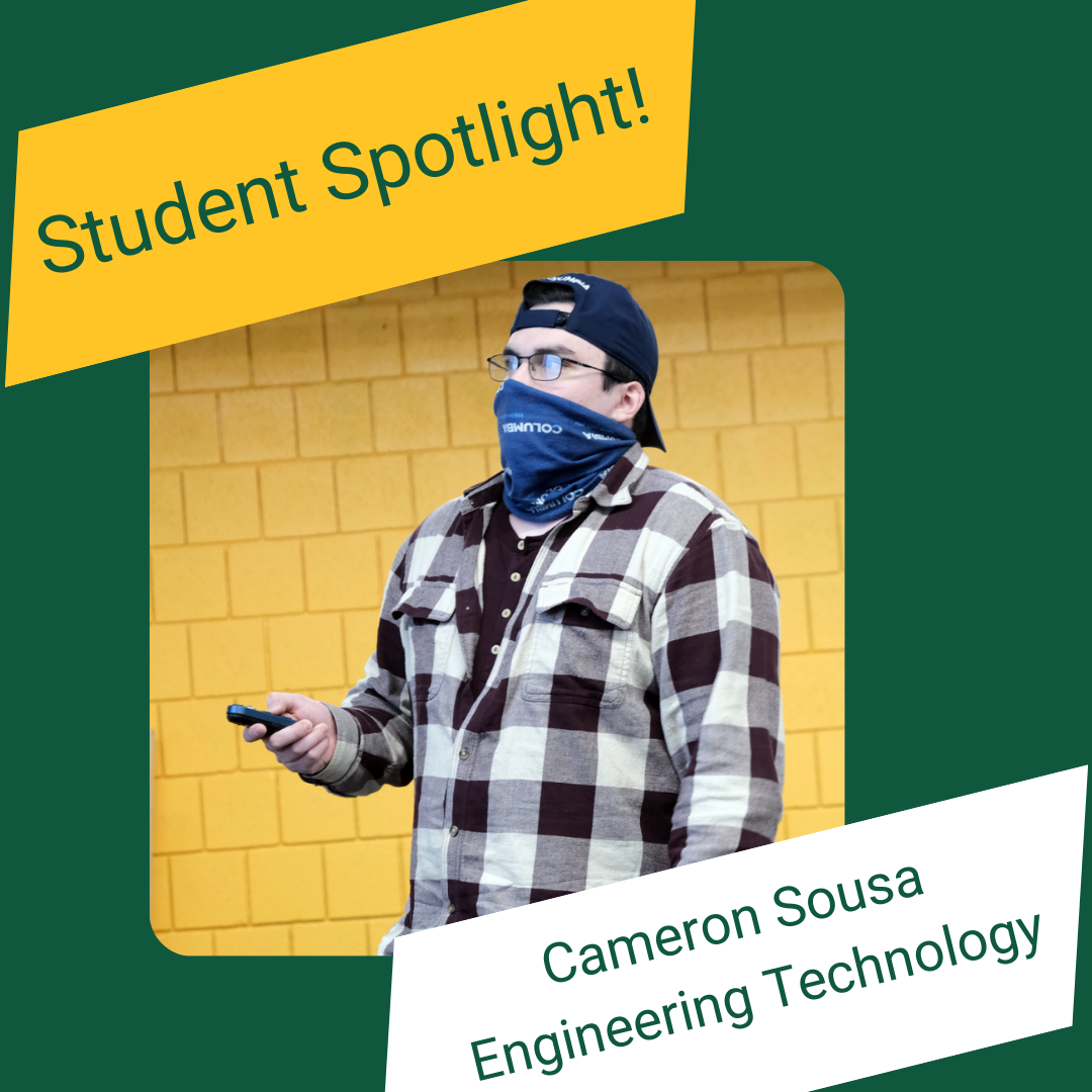 Student Spotlight - Cameron Sousa