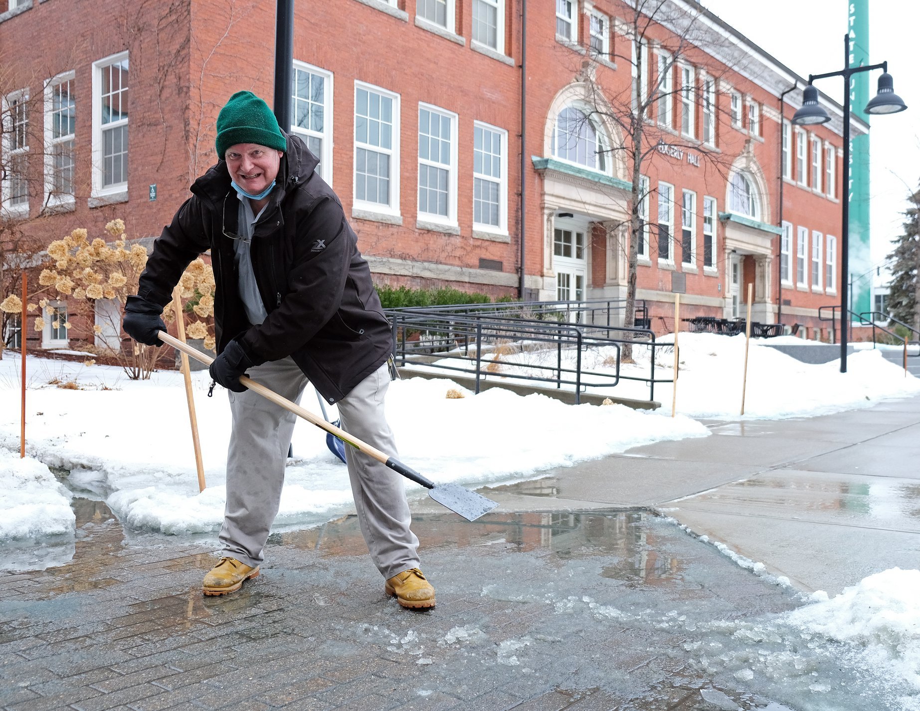 Around Campus - Storm Clean Up