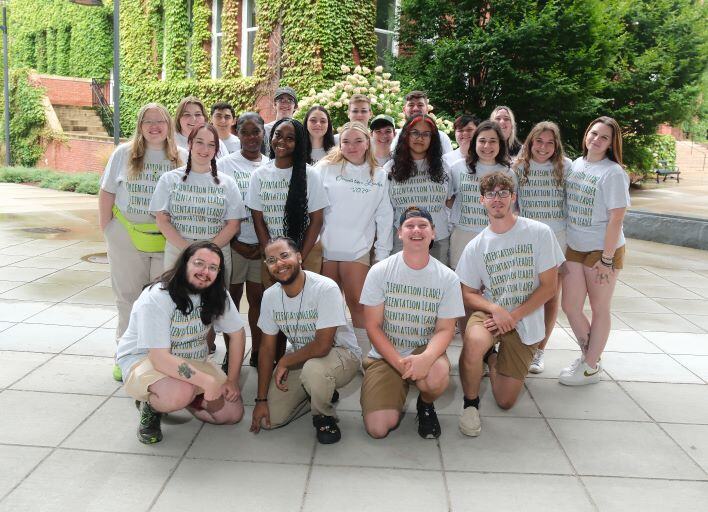 Orientation Leaders Back on Campus