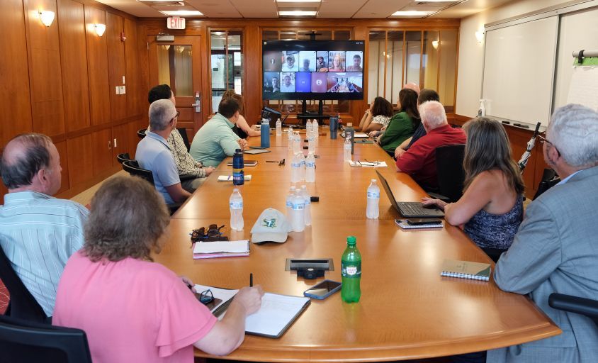 Around Campus - Alumni Board Meeting