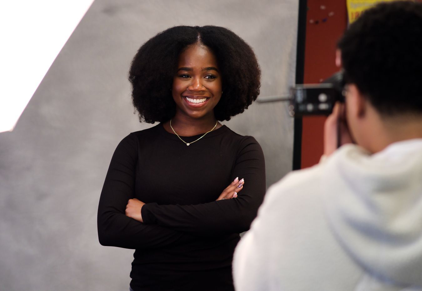 Photography Students Provide Headshot Service