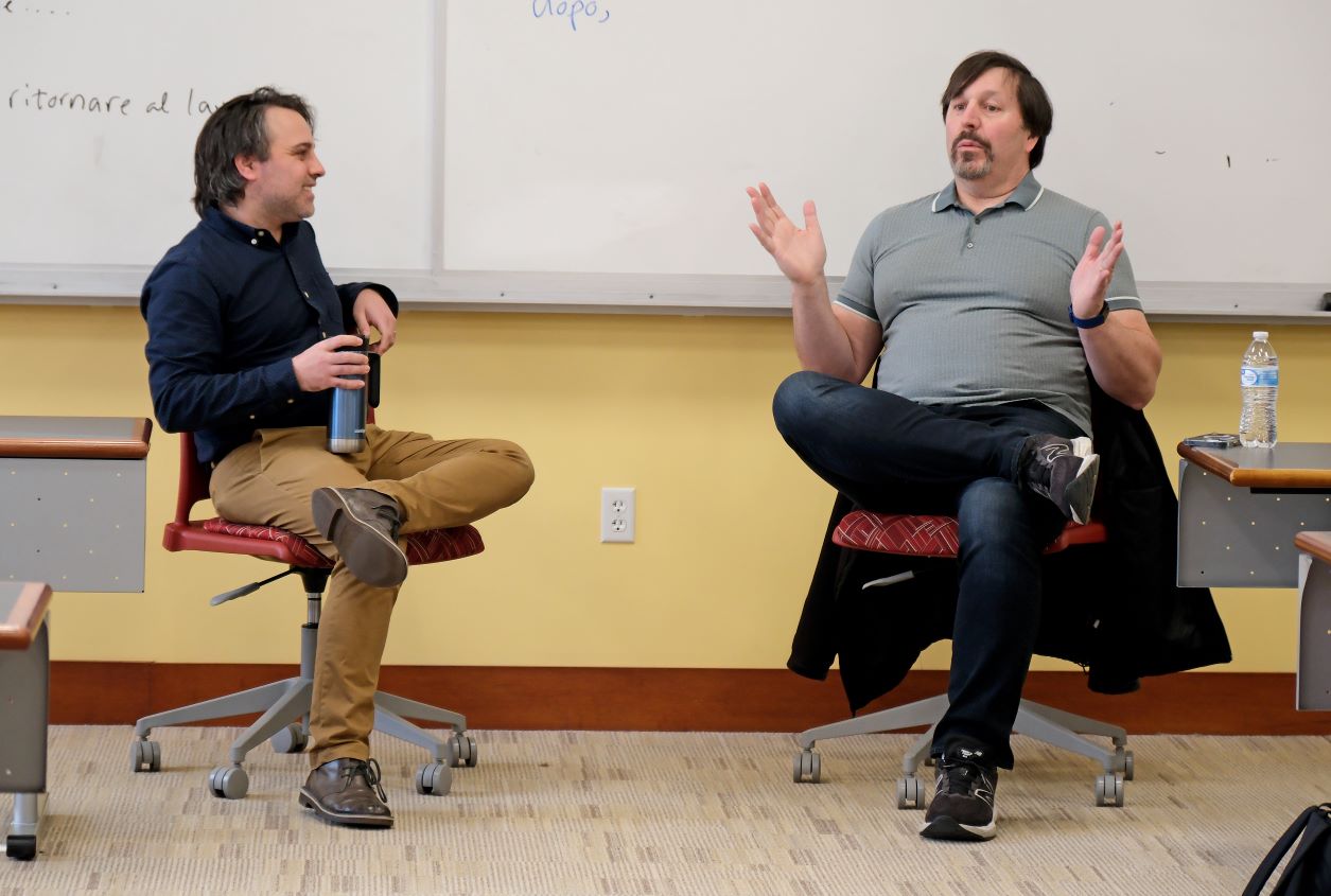 R.A. Salvatore '81, '91 - Writer in Residence; Day 3
