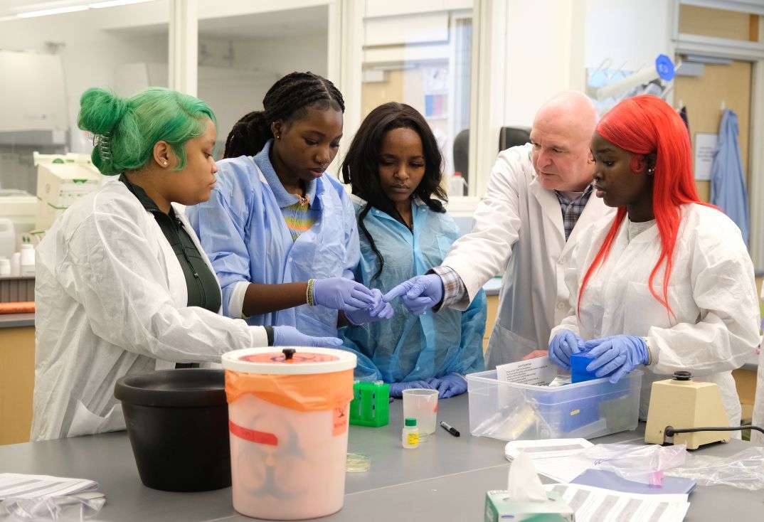 Around Campus - Genetics Lab; DNA Extraction