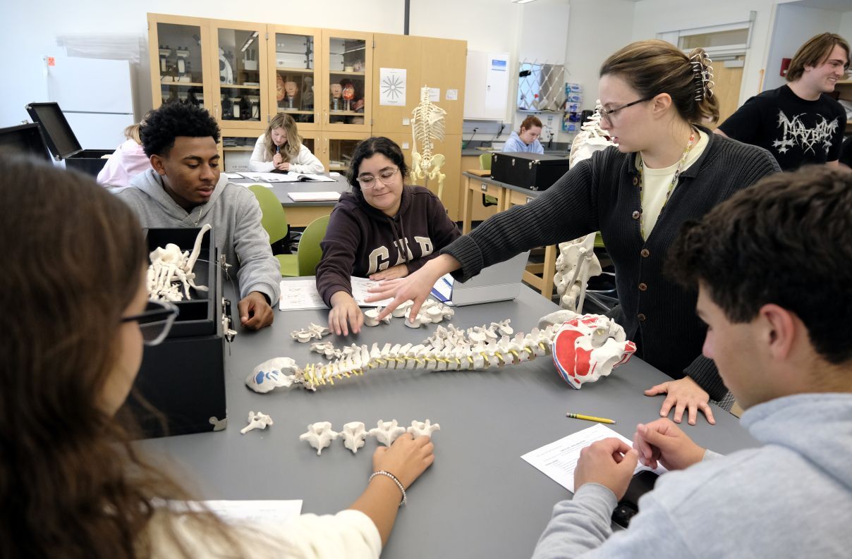 Around Campus - Human Anatomy & Physiology I Lab