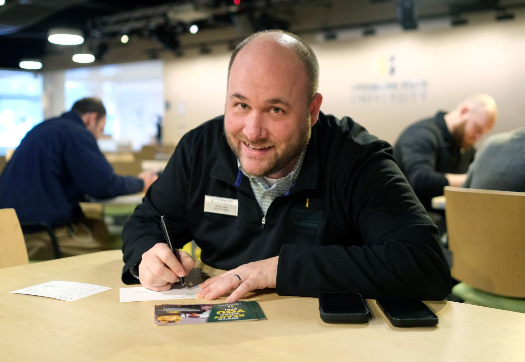 Accepted Students Postcard-A-Thon