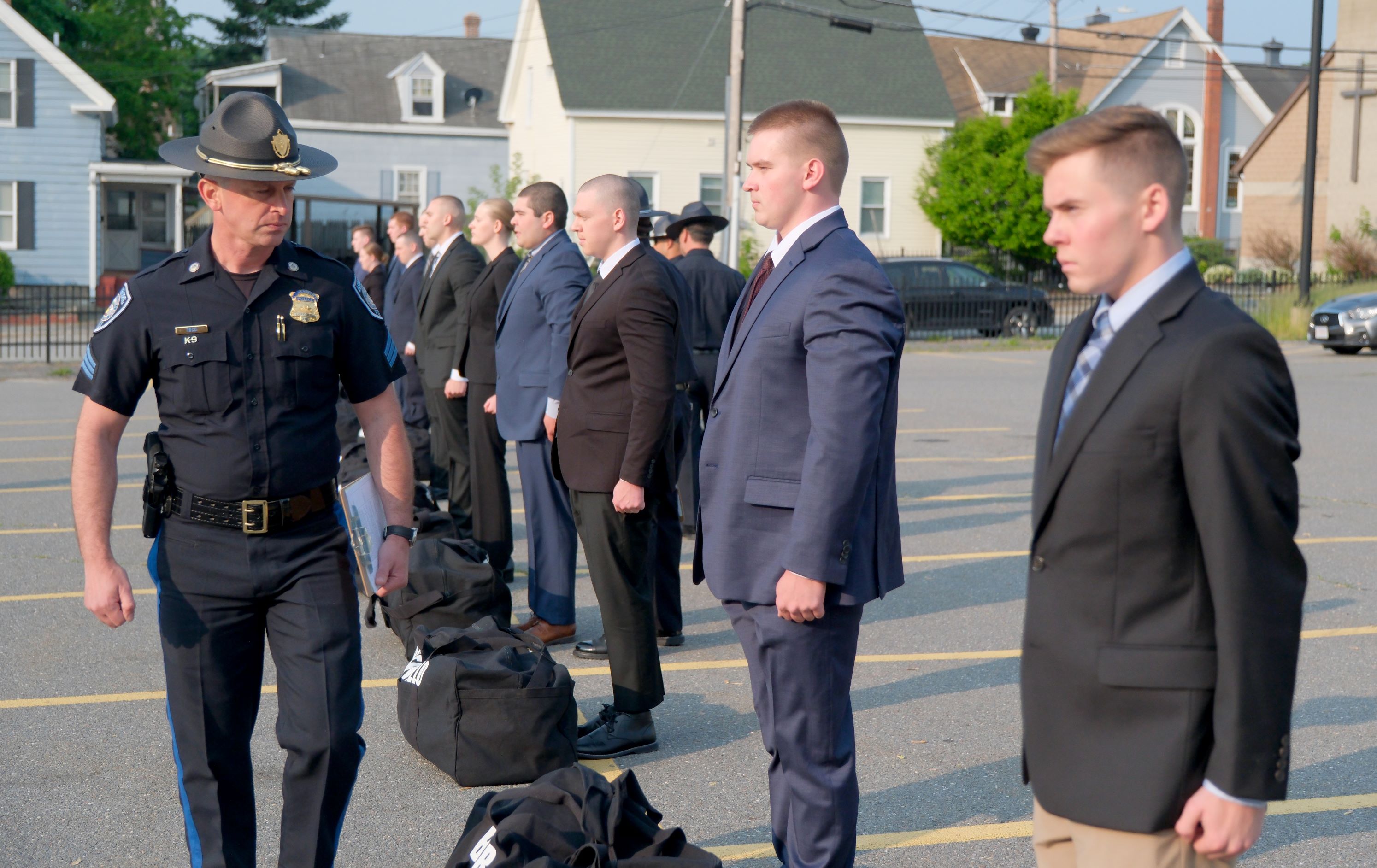 Fitchburg State University Police Program Recruit Officer Course (ROC) Day 1