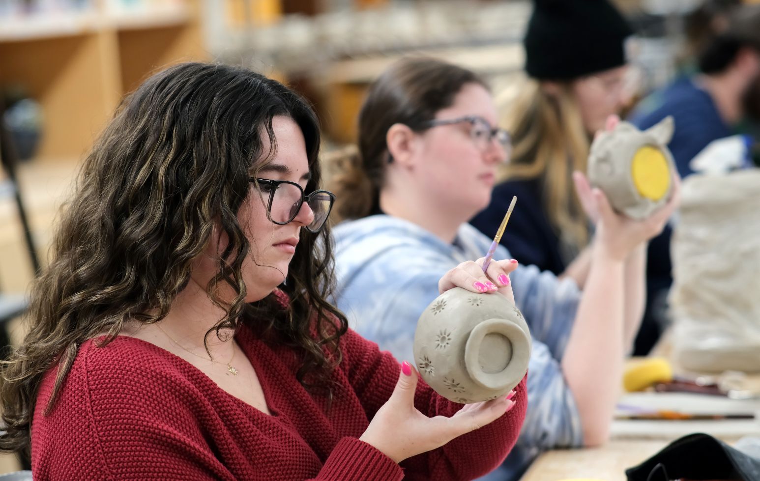 Around Campus - Ceramics: Pinch Pot