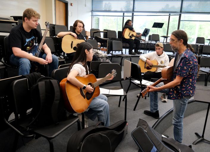 Around Campus - Guitar Class