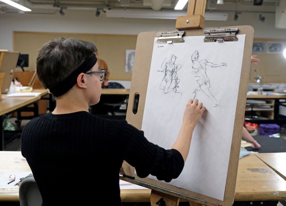 Falcon Figure Drawing Session