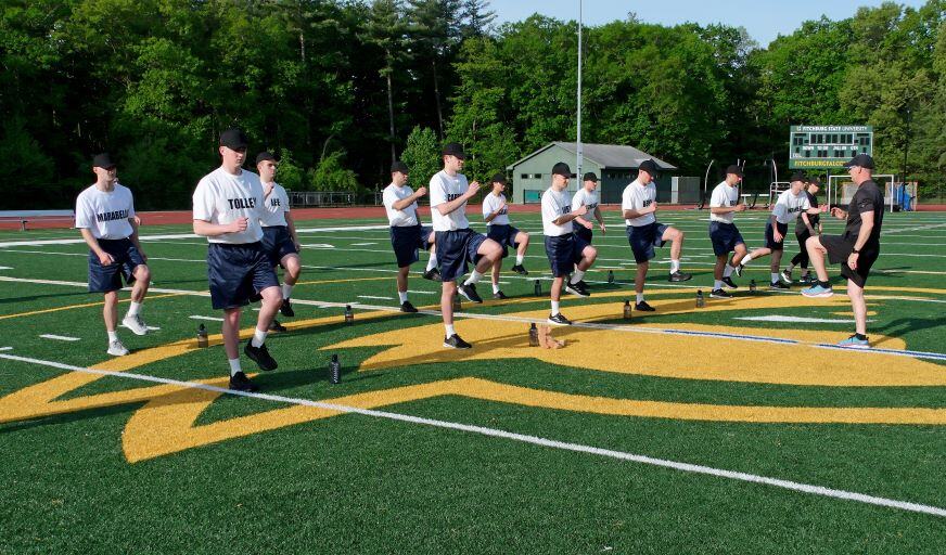 Fitchburg State University Police Program 7th Recruit Officer Course (ROC) - Physical Training, Day 1