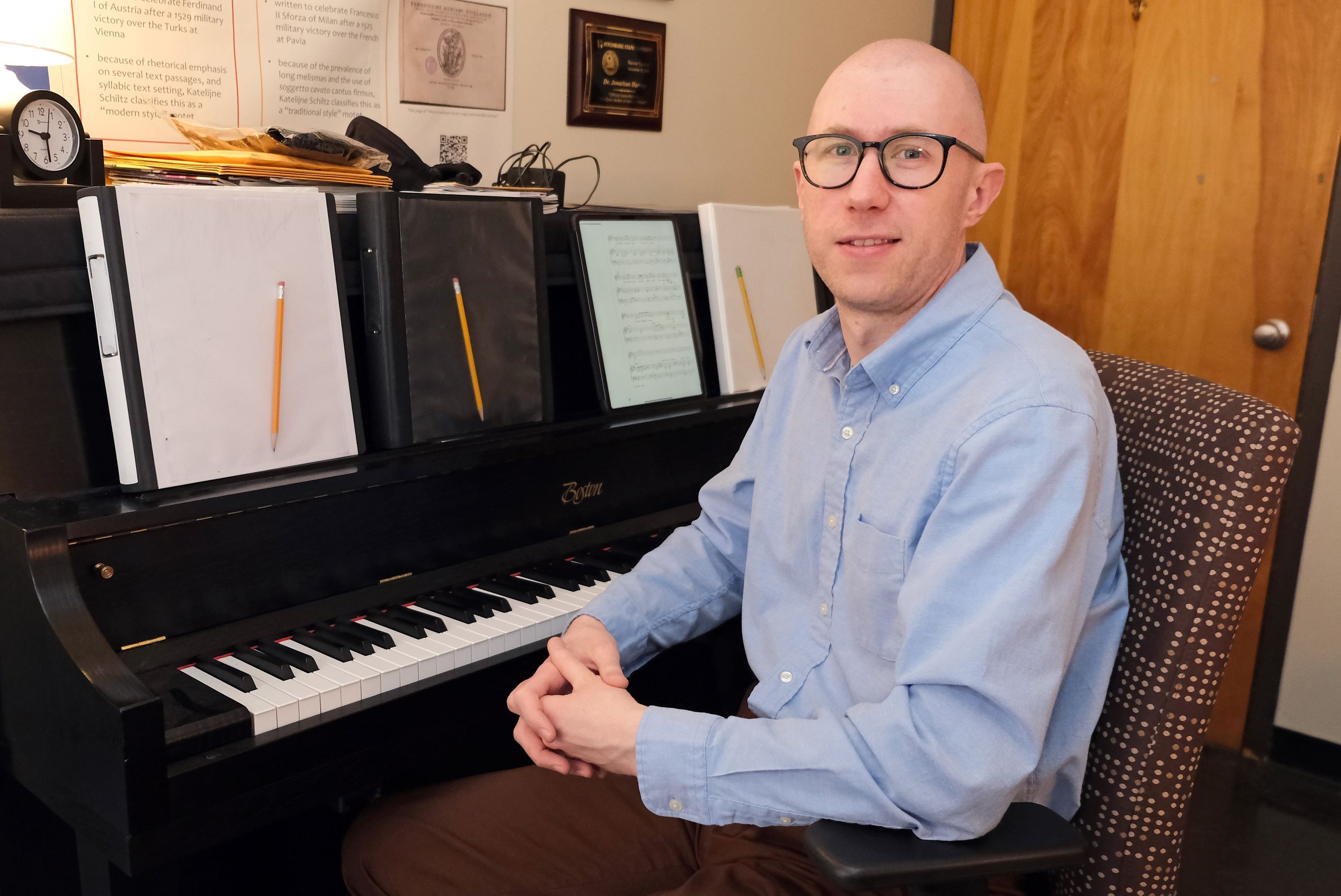 Faculty Profile: Jonathan Harvey, Music