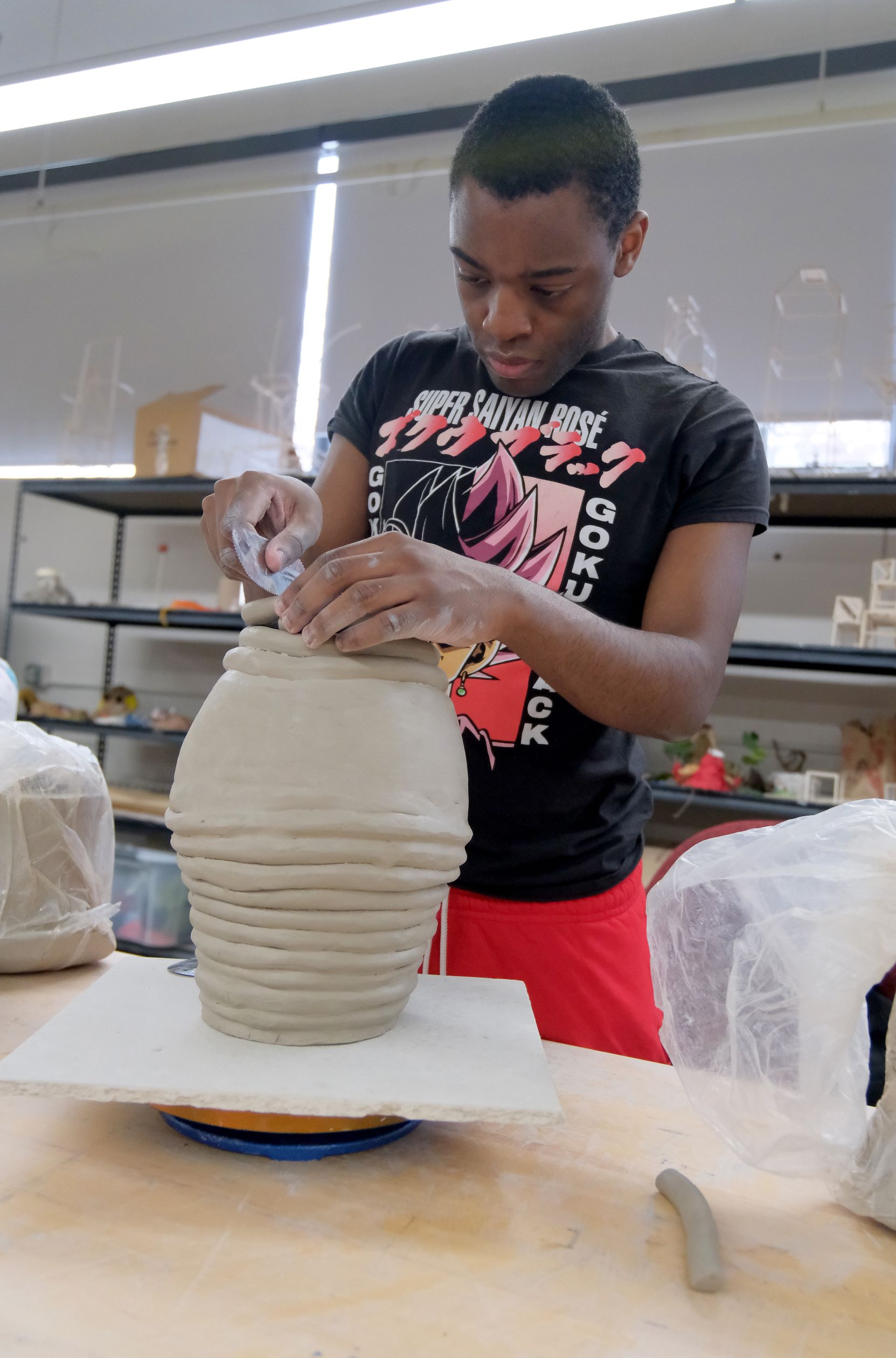 Around Campus - Ceramics: Coil Method