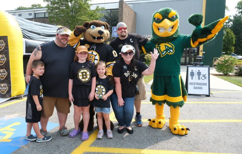 Boston Bruins Fan Fest at Wallace Civic Center