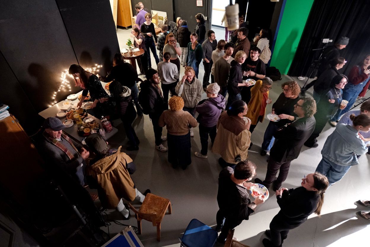 Communications Media Department Hosts Bob Harris' Retirement