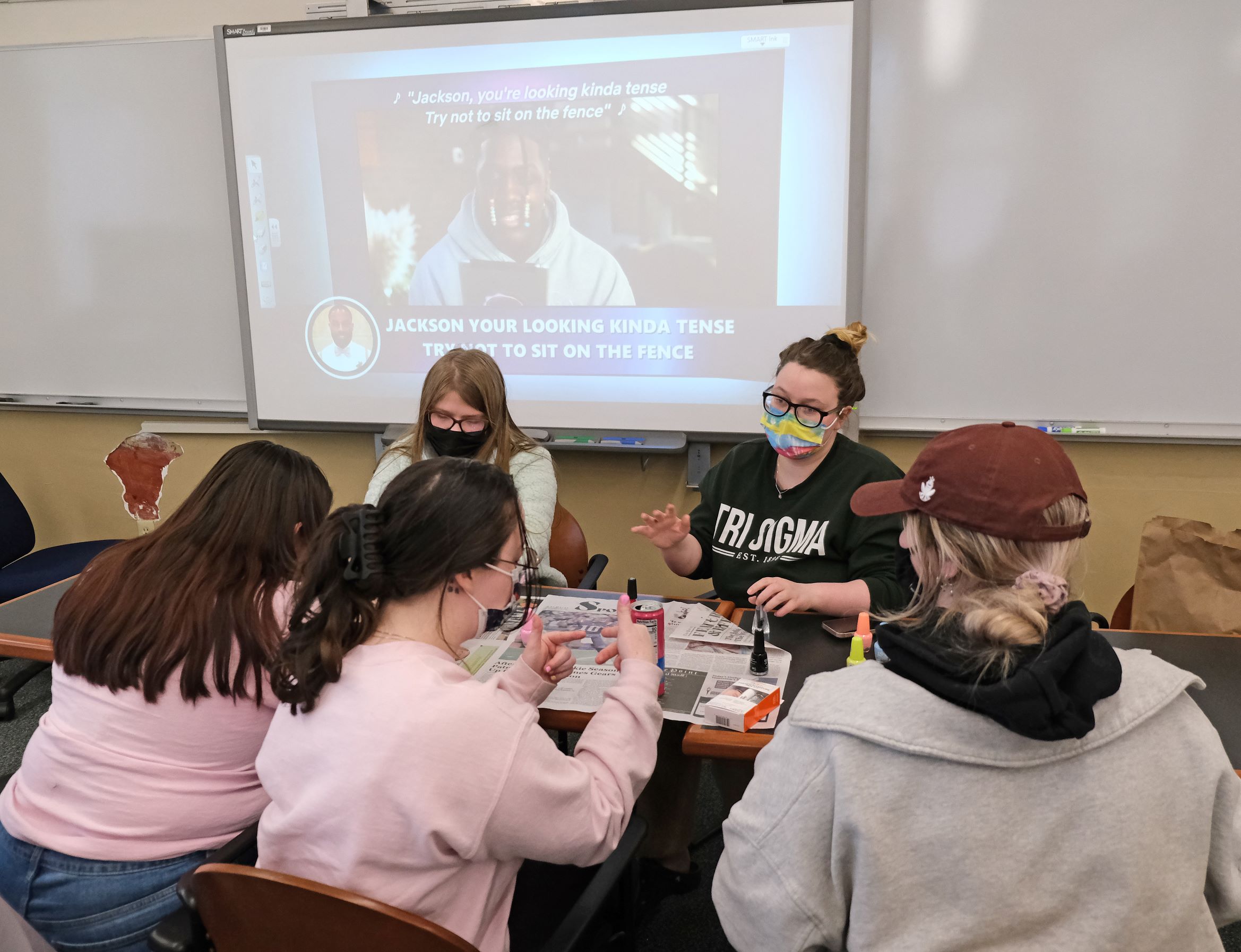 Around Campus - Sigma Sigma Sigma Nails & Netflix