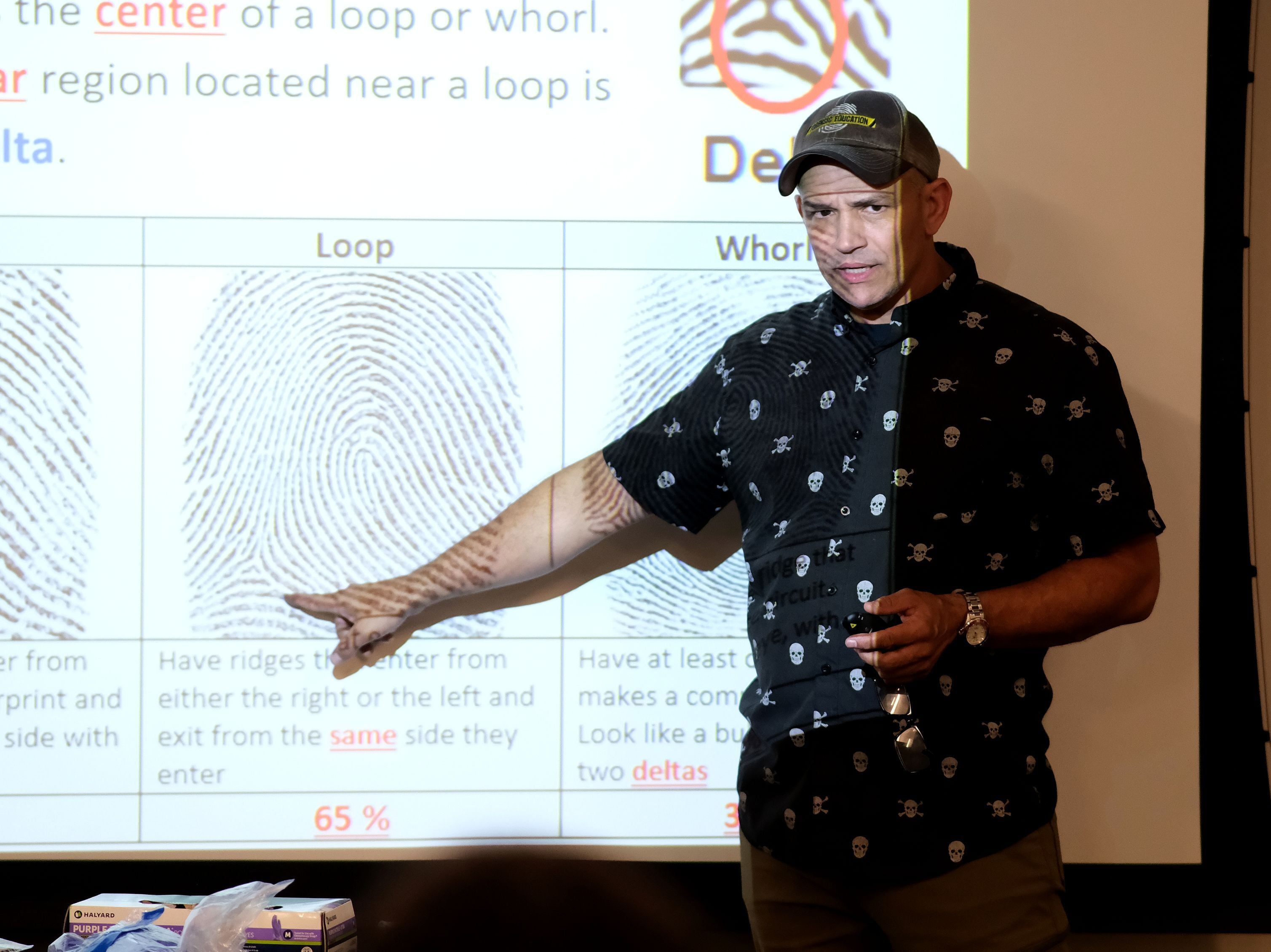 Around Campus - Criminal Investigation, Fingerprint Lab