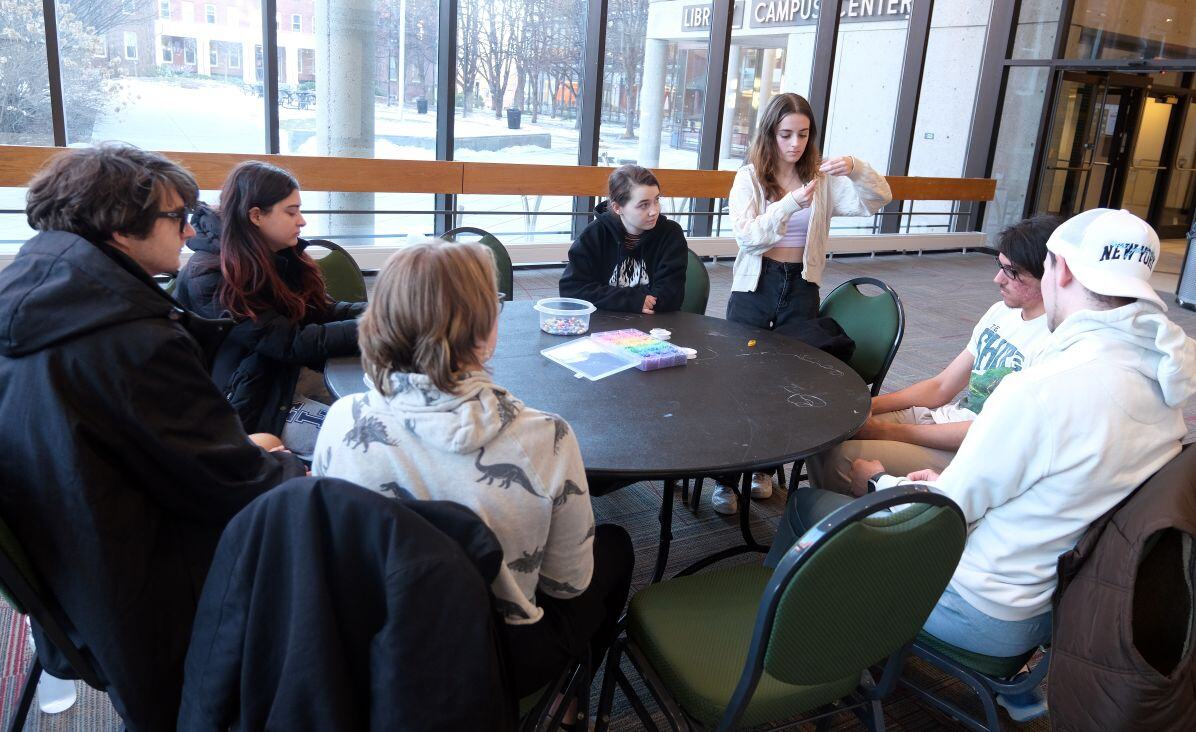 Around Campus - Craft Club Bracelet Making