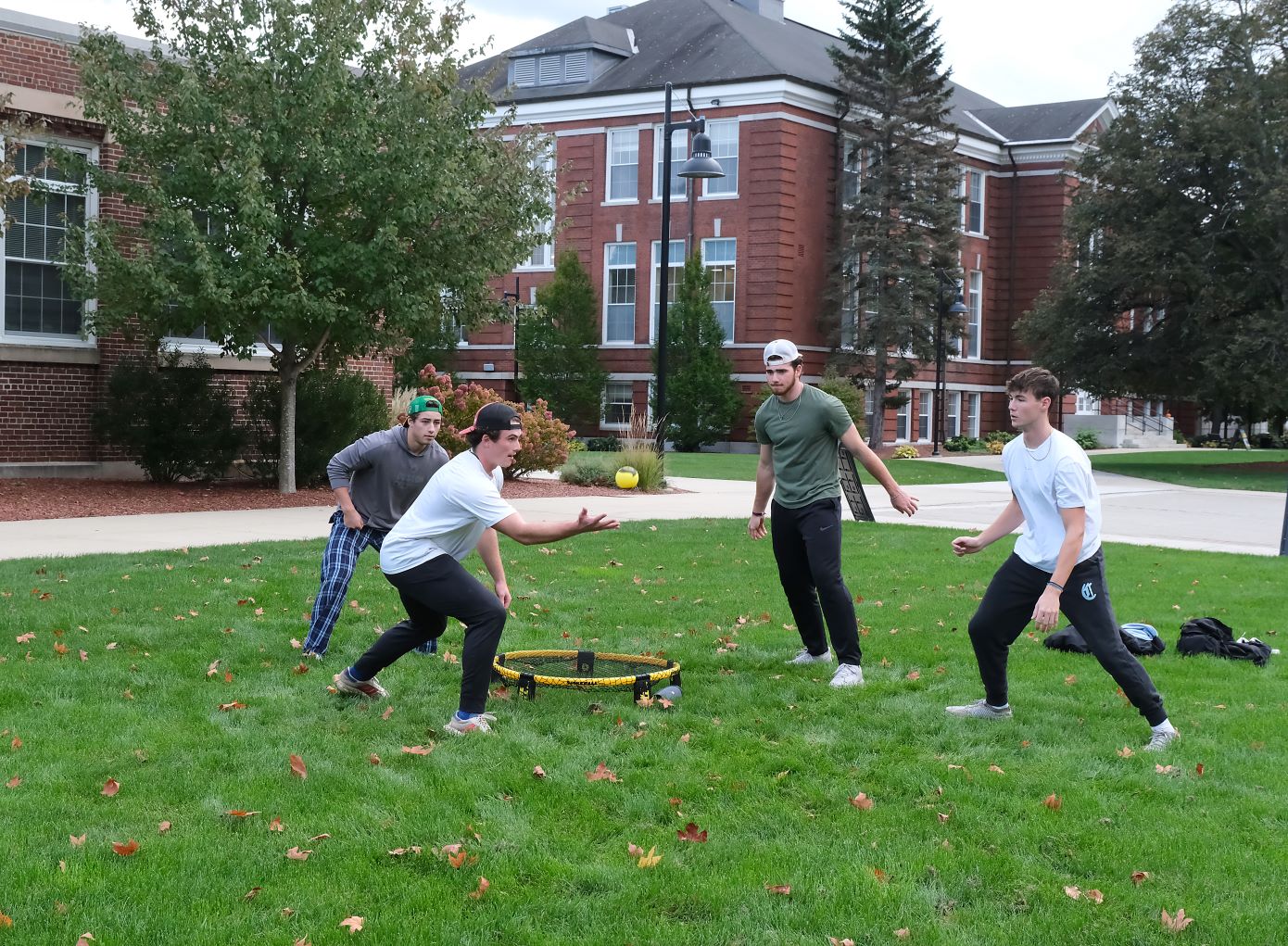 Around Campus - Spike Ball on the Quad