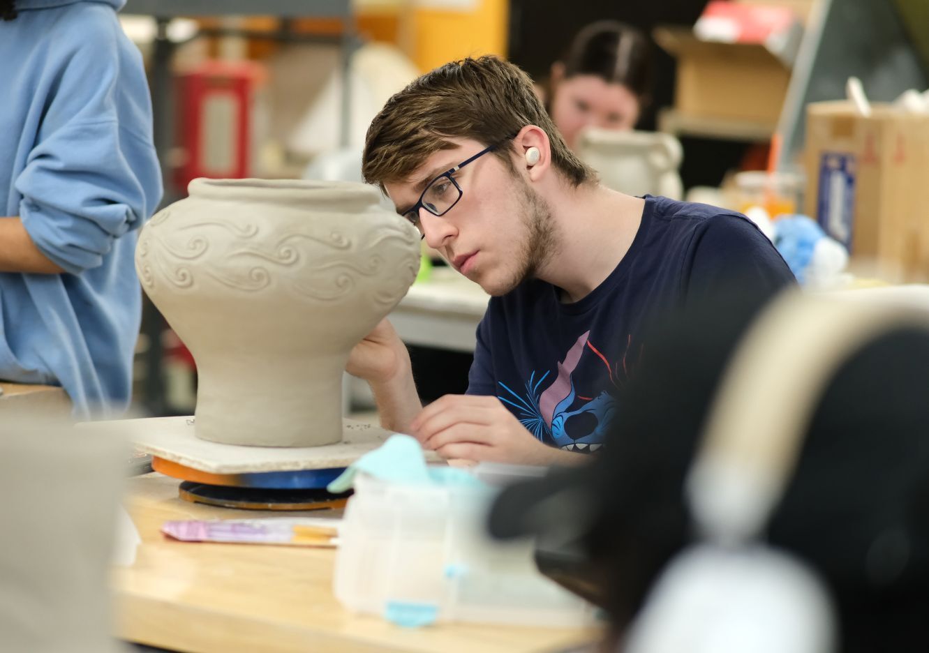 Around Campus - Ceramics Coil Method Vessel