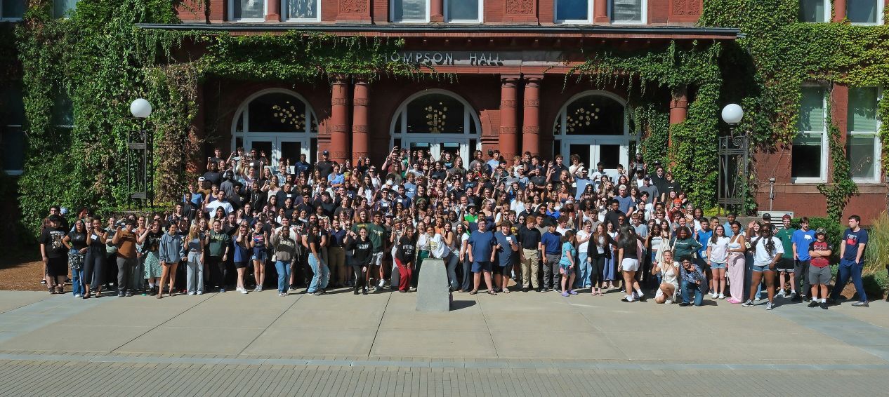 President Hodge Welcomes Newest Falcons