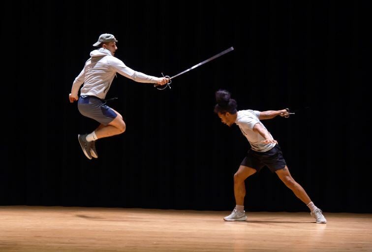 Stage Movement: Combat Scene Rehearsal