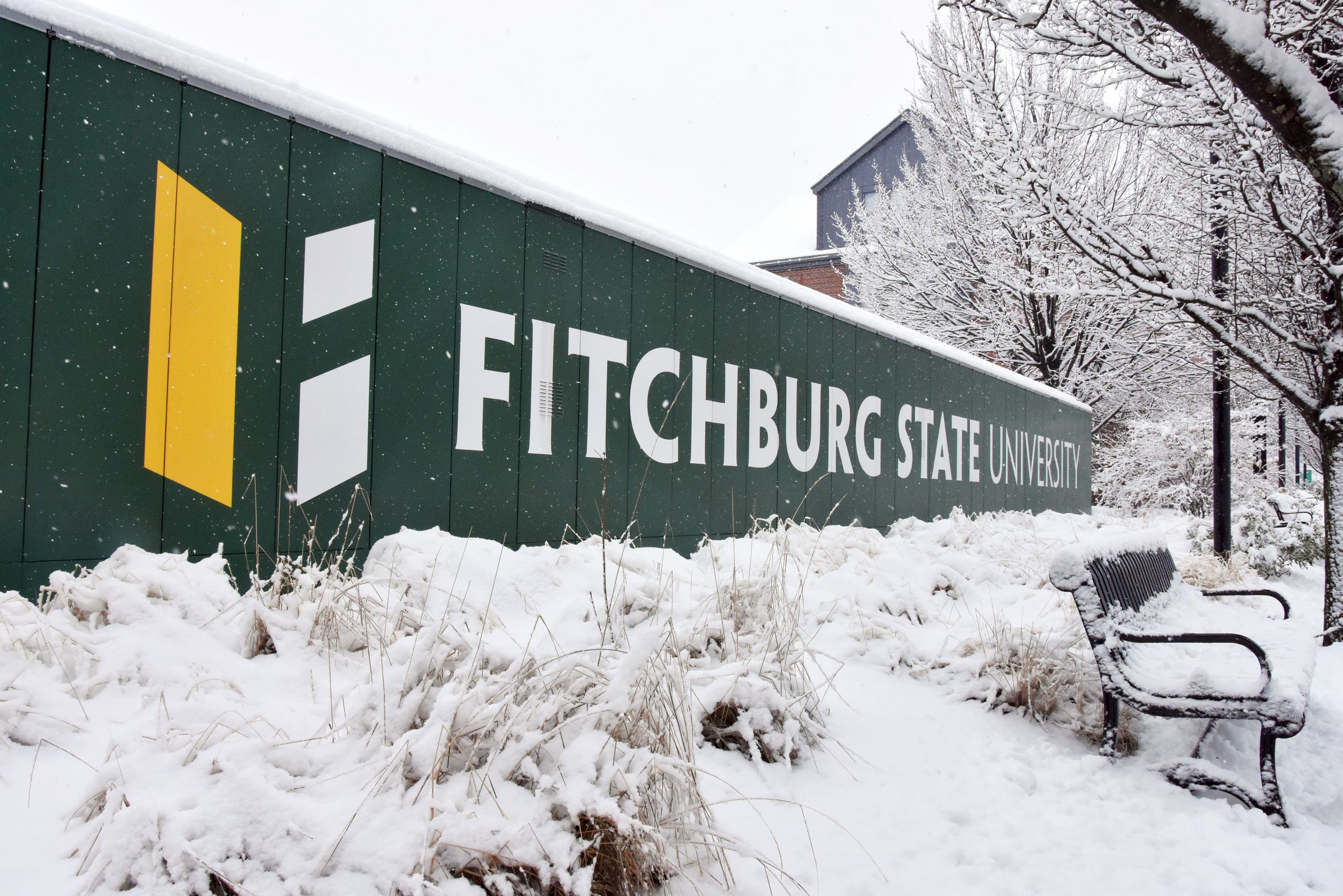 Snow Makes Campus a Winter Wonderland