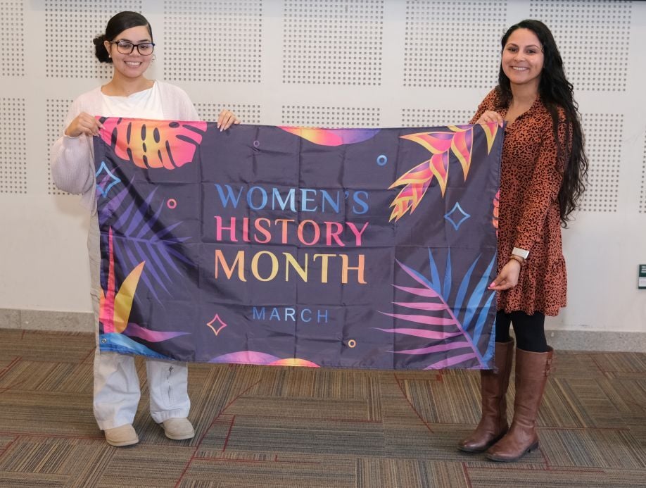 Women's History Month: Flag Ceremony