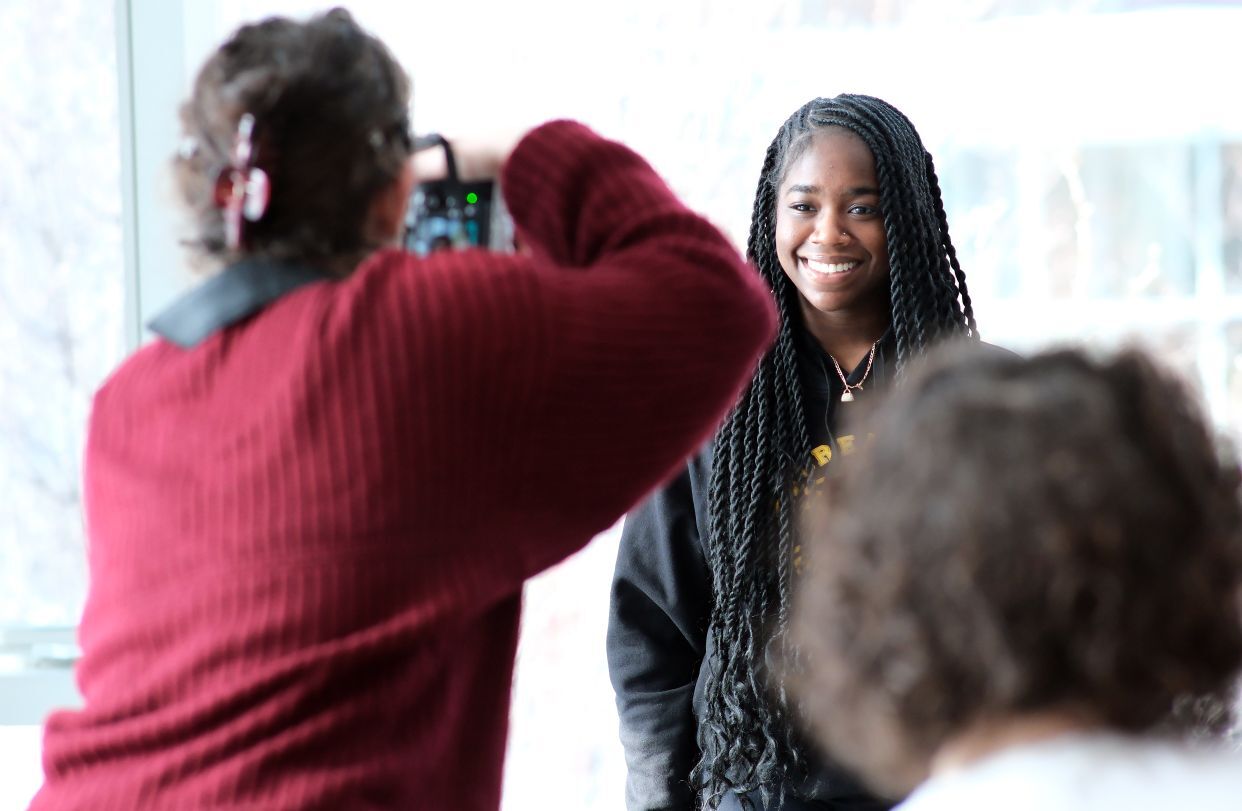 Photography Students Provide Headshot Service
