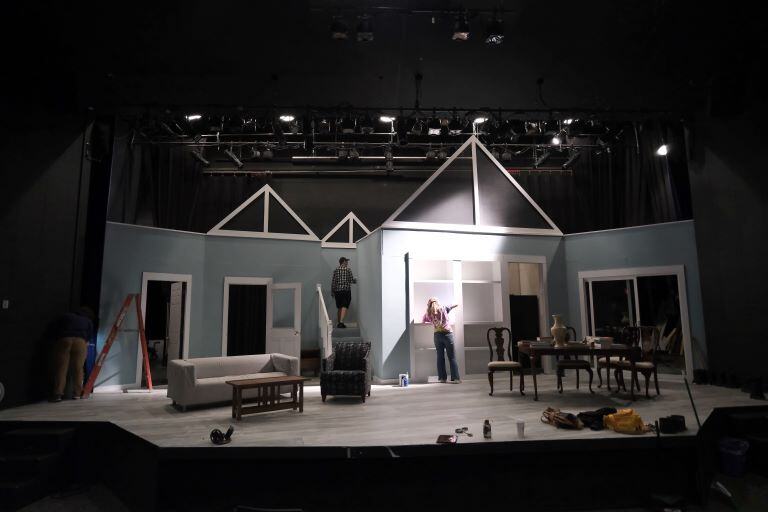 Theater Production: American Underground - Stage Buildout