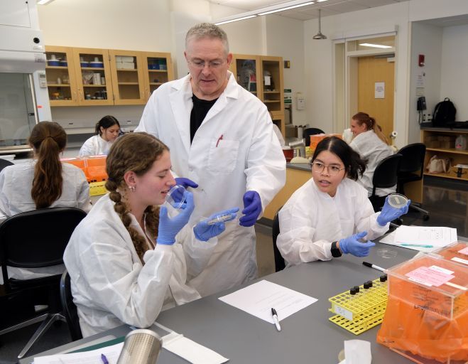 Around Campus - Medical Microbiology Lab