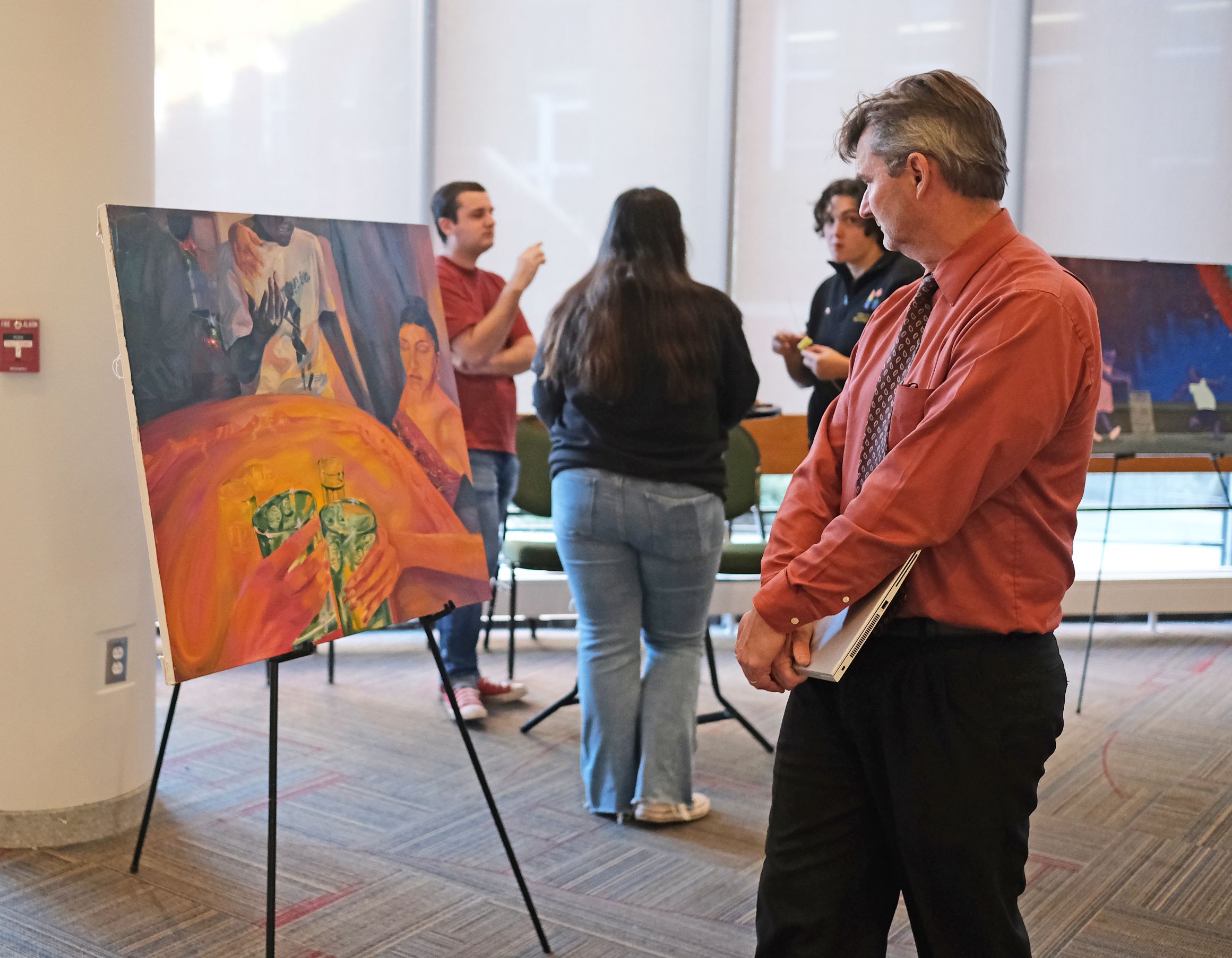 Around Campus - Rainbow Reception & Art Exhibit