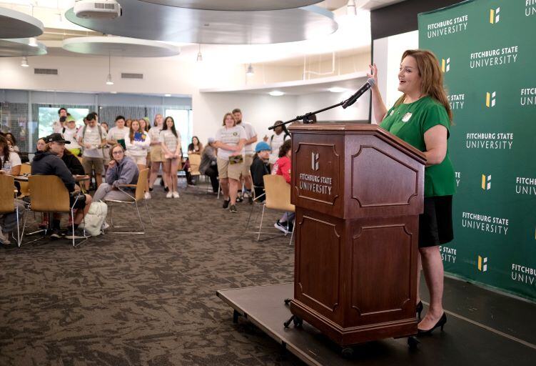 President Hodge Welcomes Newest Falcons