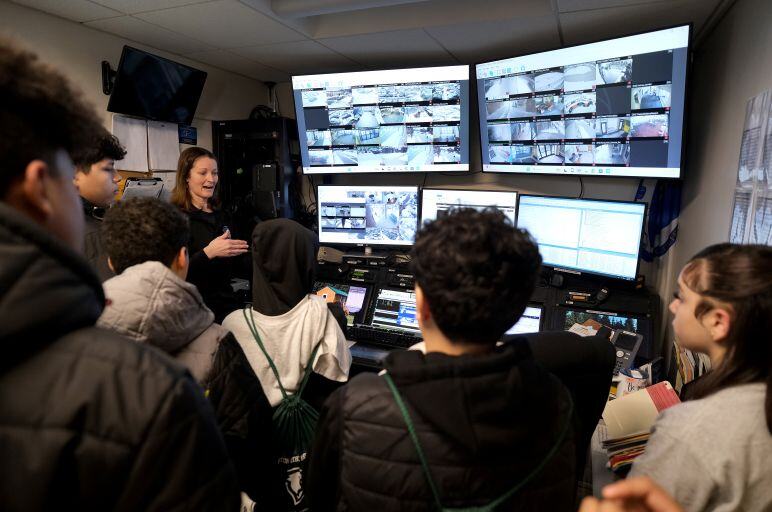 Future Falcons Academy Week - University Police Station Tour