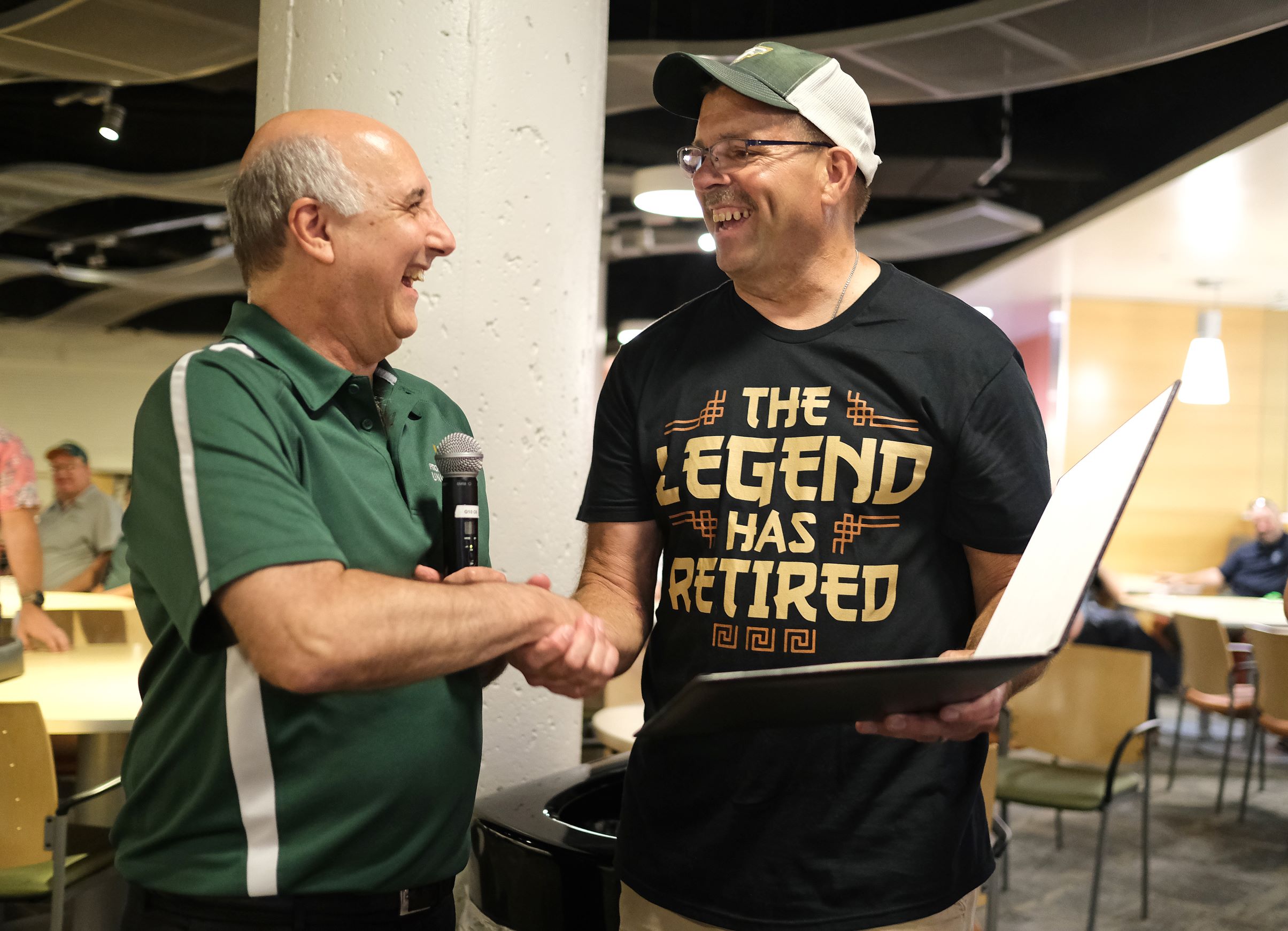 Around Campus - Kevin Kelley Retires after 42 Years