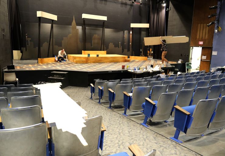 It's a Wonderful Life: A Live Radio Play - Stage Buildout