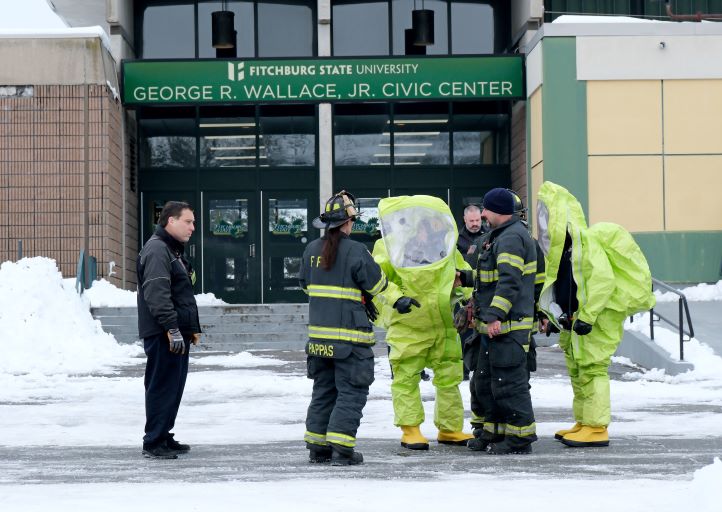 University Police  and Fitchburg Fire Department Conduct Joint Training Exercises
