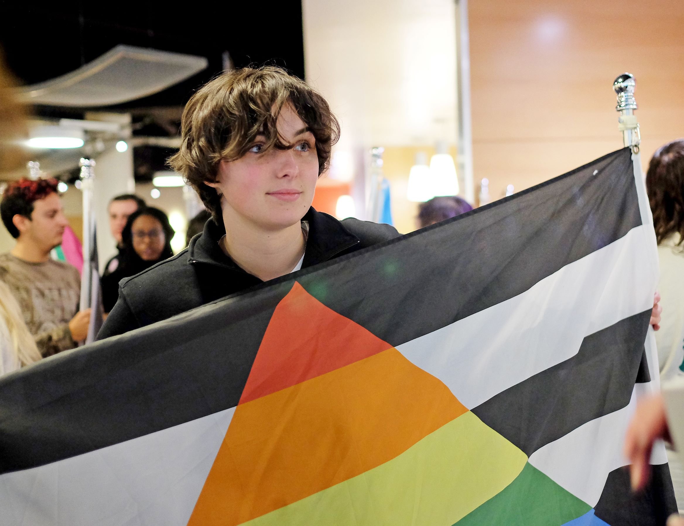 LGBTQ+ Flag Presentation and Poetry Readings - LGBTQ+ History Month