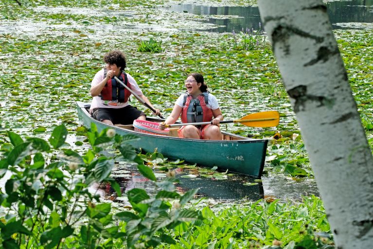 Fitchburg State University Upward Bound Summer Program - Trip to Grove Pond