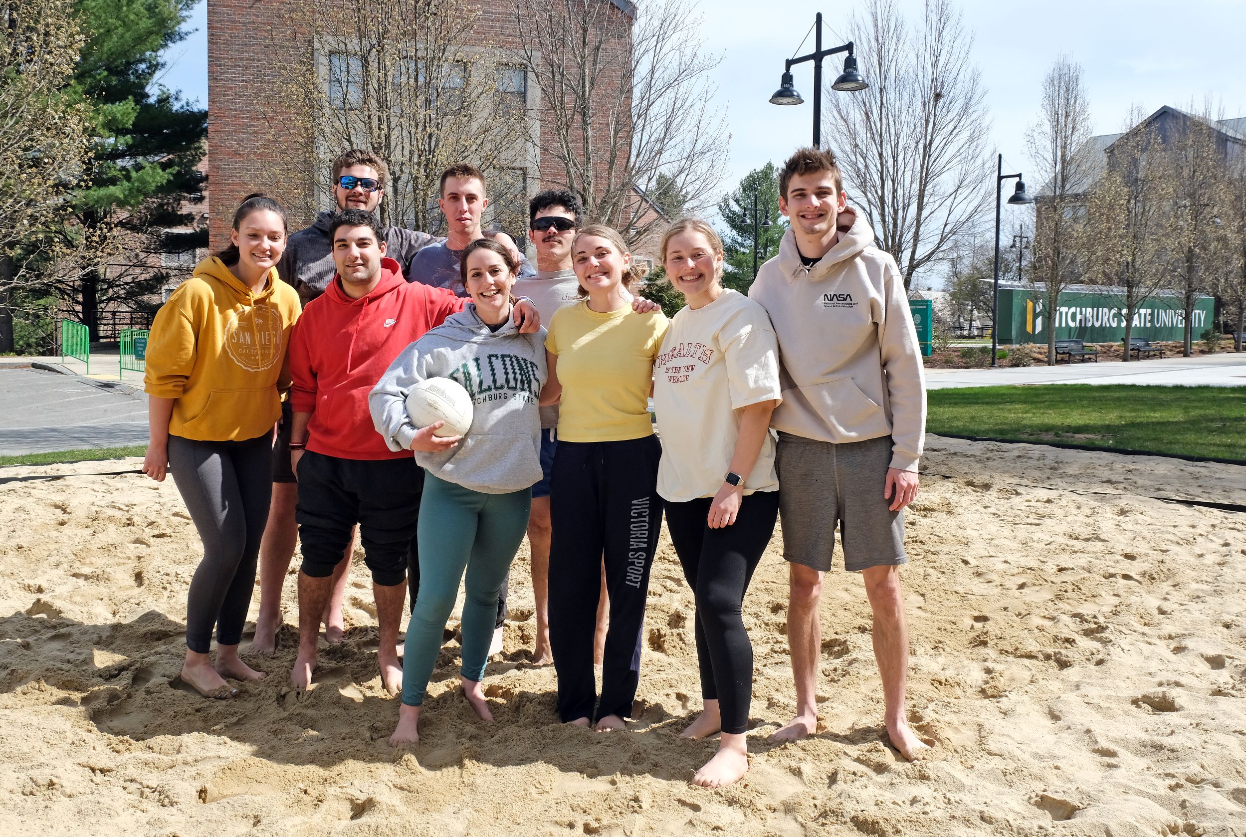 Around Campus - Volleyball Game