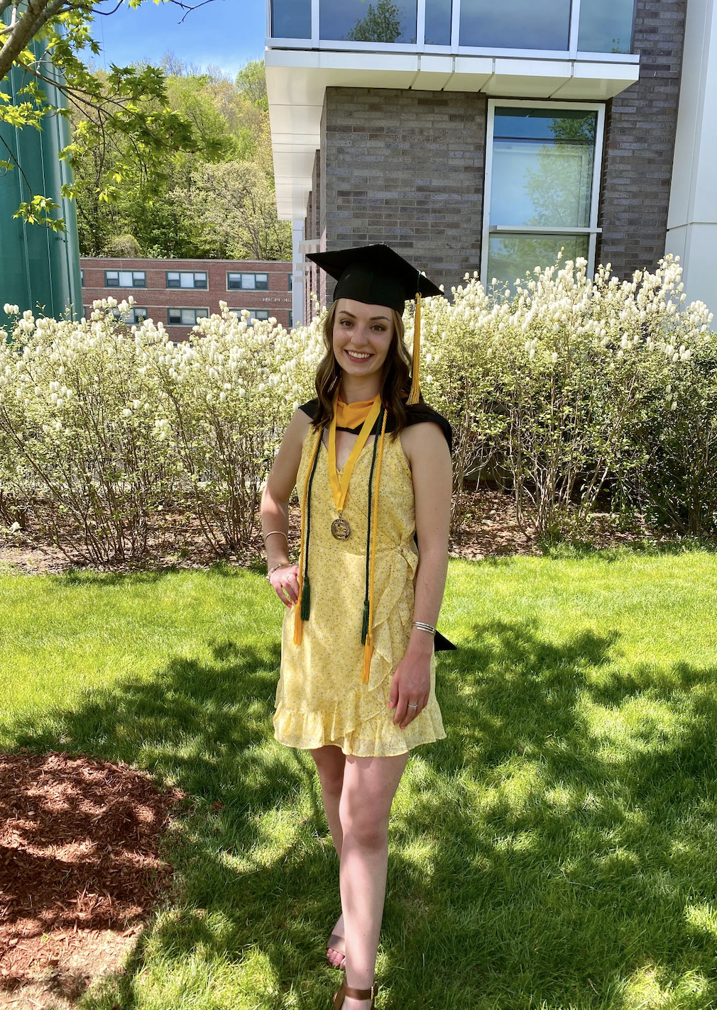 Recent Exercise and Sports Science graduate is soaring into a physical therapy program at the University of New England this fall.